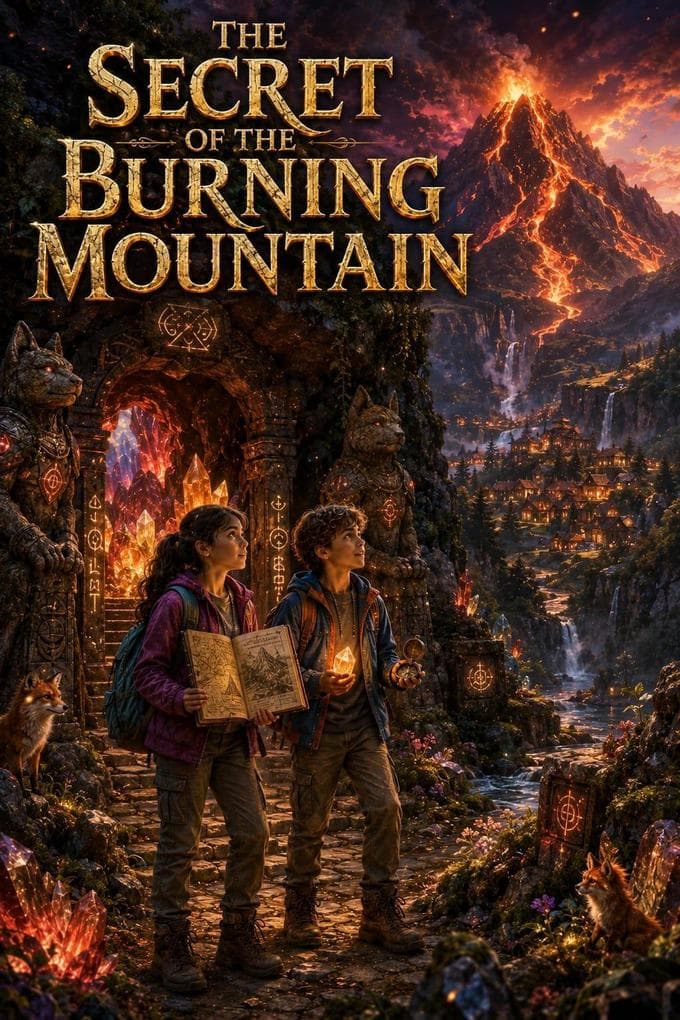 The Secret of the Burning Mountain