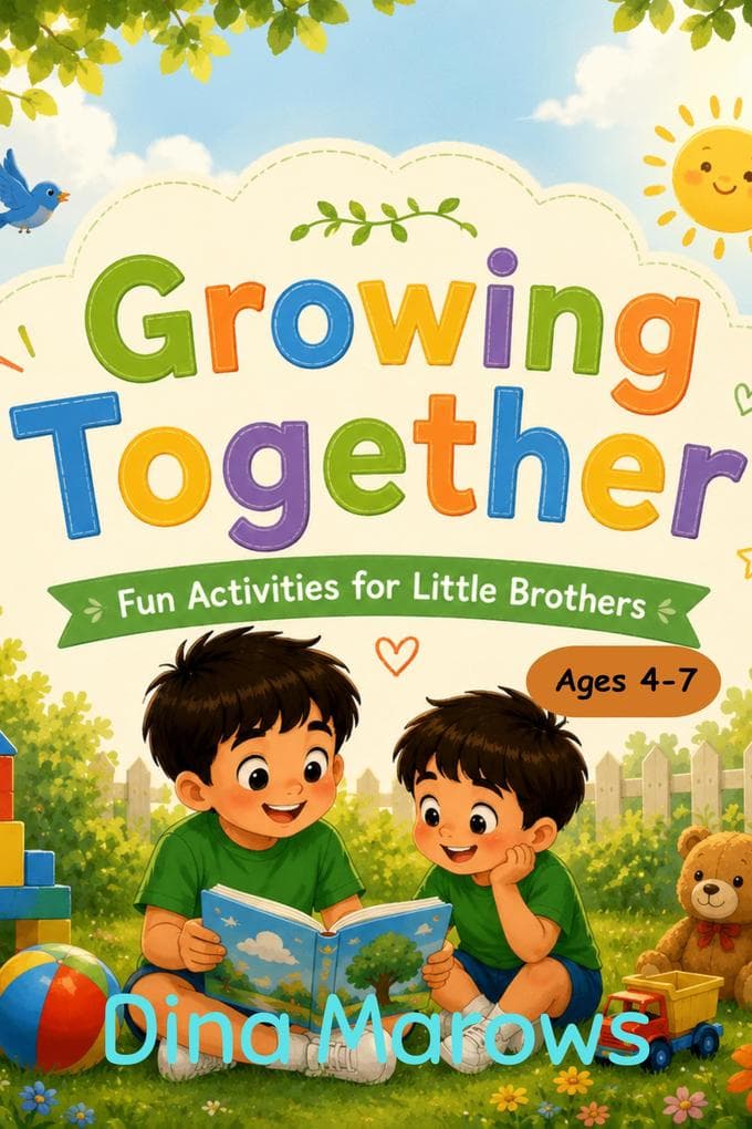 Growing Together: Fun Activities for Little Brothers