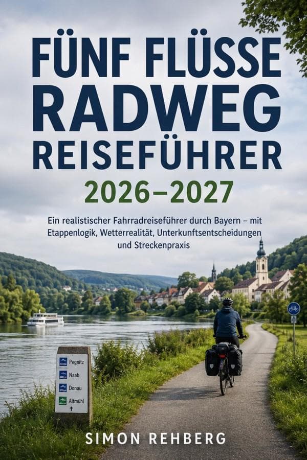 Fünf Flüsse Radweg Reiseführer 2026-2027