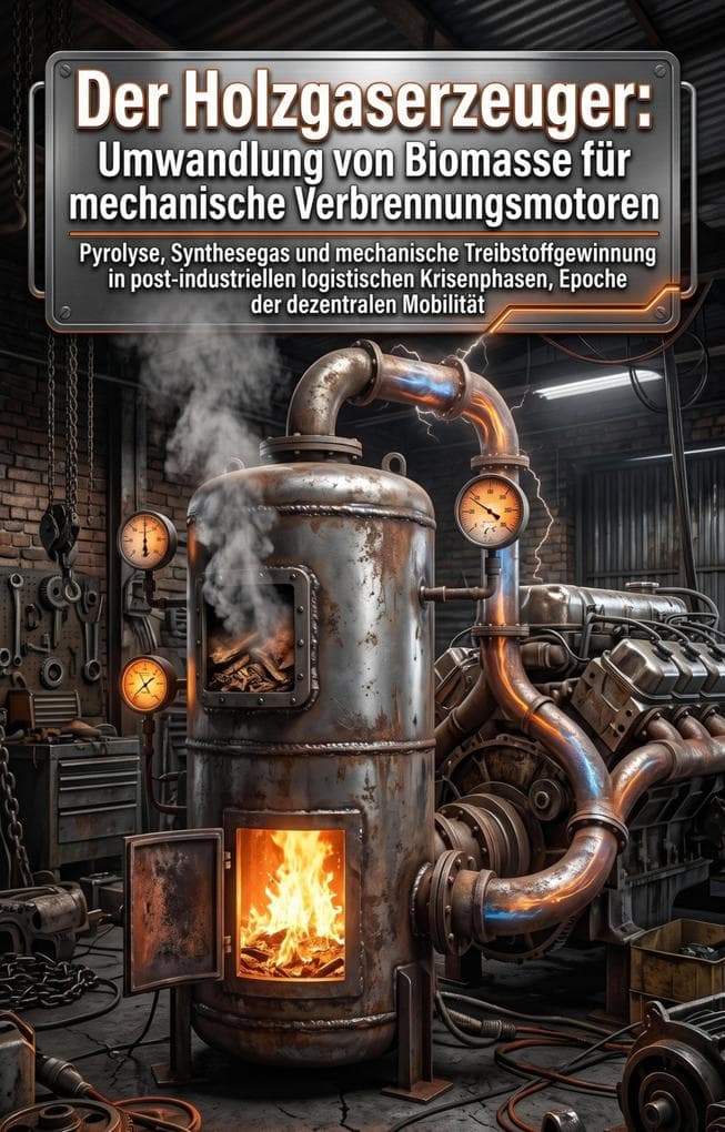 Der Holzgaserzeuger: Umwandlung von Biomasse für mechanische Verbrennungsmotoren