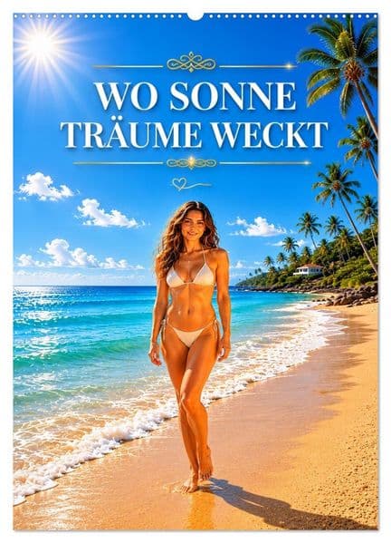 Wo Sonne Träume weckt (Wandkalender 2027 DIN A2 hoch), CALVENDO Monatskalender