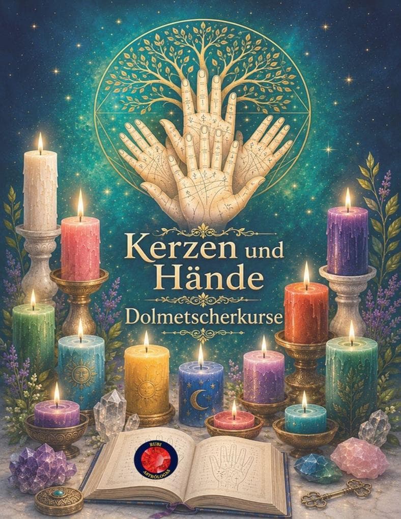 Kerzen und Hände Dolmetscherkurse