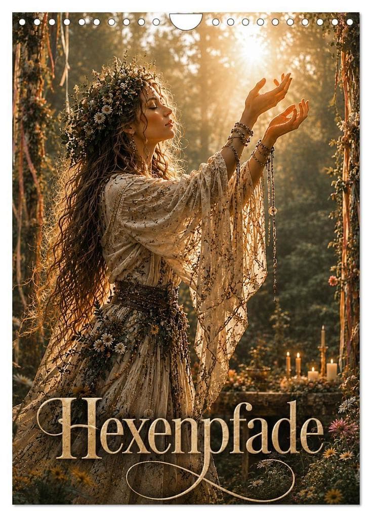 Hexenpfade (Wandkalender 2027 DIN A4 hoch), CALVENDO Monatskalender
