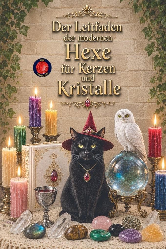 Der Leitfaden der modernen Hexe für Kerzen und Kristalle