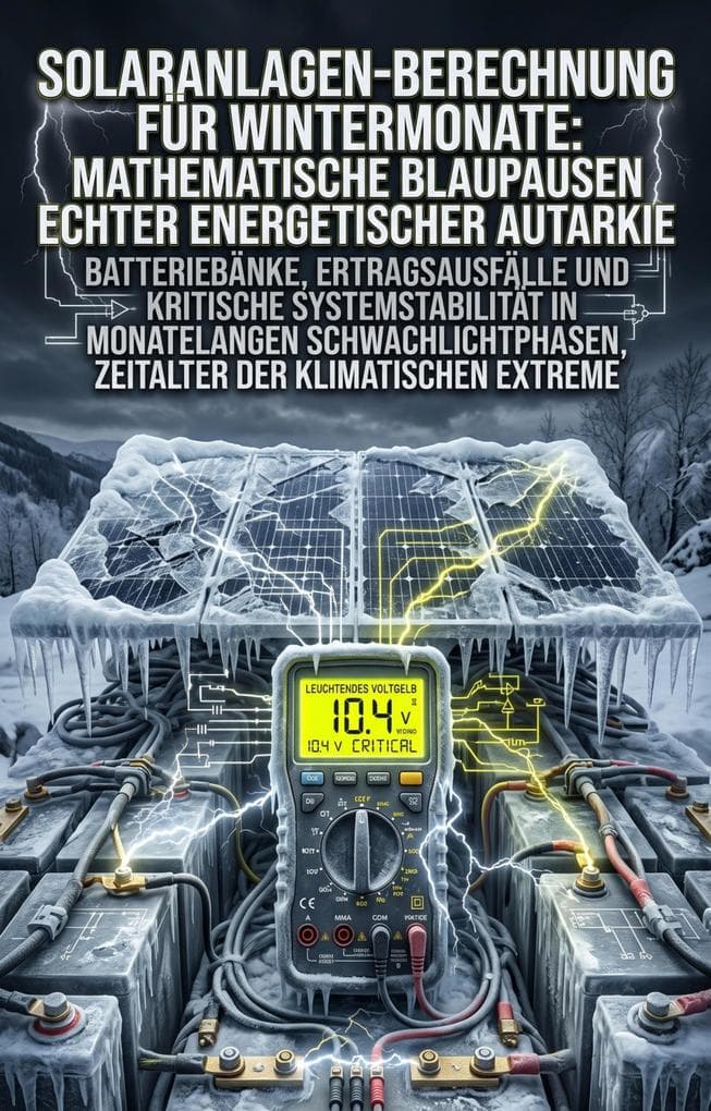 Solaranlagen-Berechnung für Wintermonate: Mathematische Blaupausen echter energetischer Autarkie