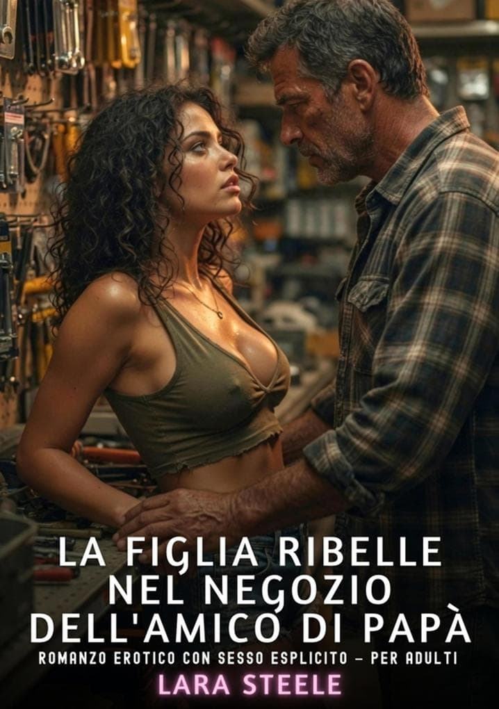 La figlia ribelle nel negozio dell'amico di papà