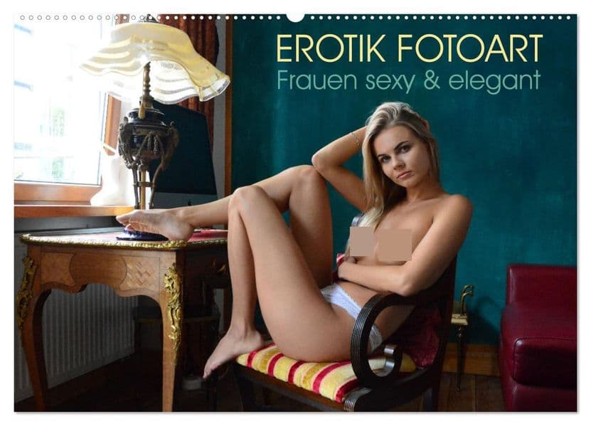 Erotik Fotoart - Frauen sexy & elegant (Wandkalender 2027 DIN A2 quer), CALVENDO Monatskalender