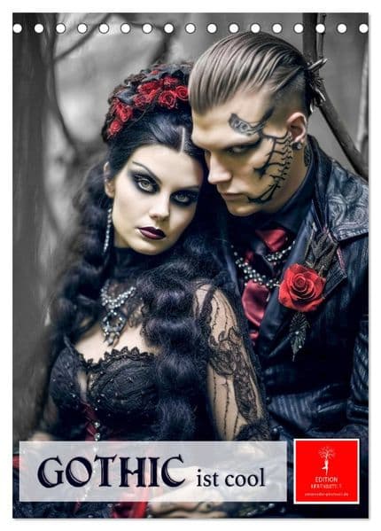 Gothic ist cool (Tischkalender 2027 DIN A5 hoch), CALVENDO Monatskalender