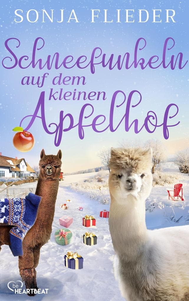 Schneefunkeln auf dem kleinen Apfelhof