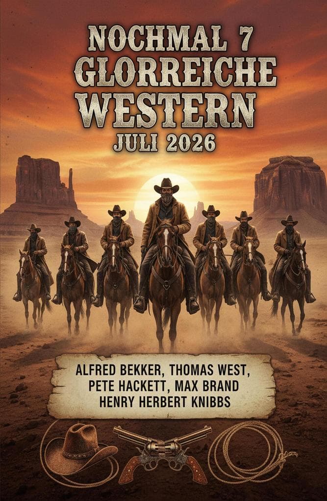 Nochmal 7 glorreiche Western Juli 2026