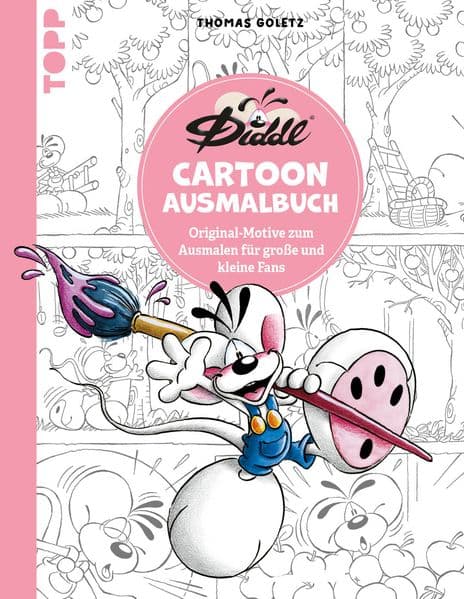 DIDDL - Cartoon Ausmalbuch