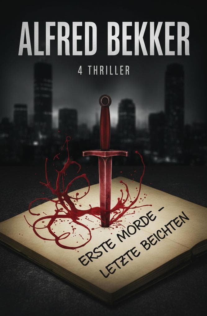 Erste Morde - letzte Beichten: 4 Thriller