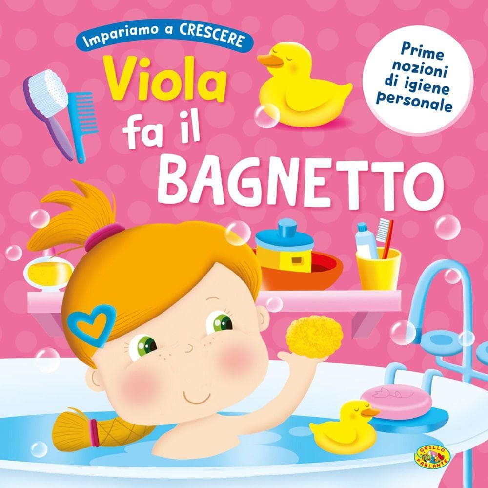 Viola fa il bagnetto