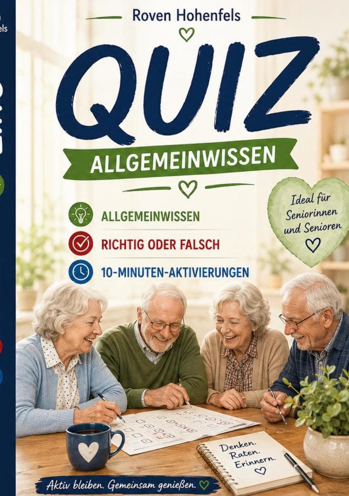 Quiz - Allgemeinwissen, Richtig oder Falsch, 10-Minuten-Aktivierungen &