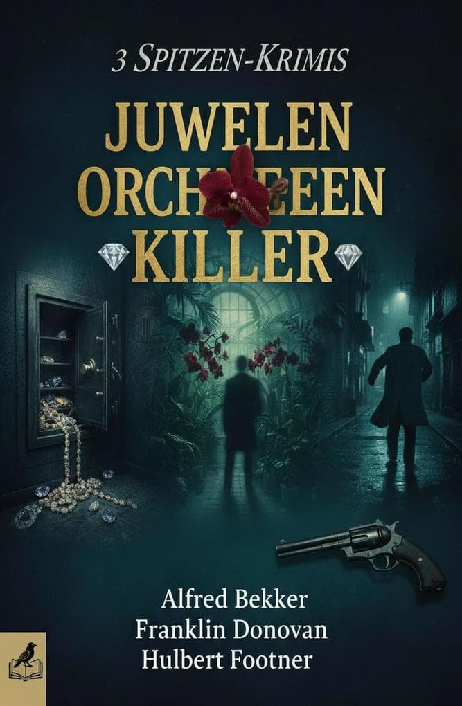3 Spitzen-Krimis: Juwelen, Orchideen, Killer