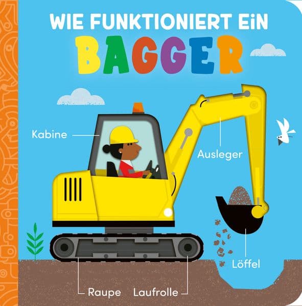 Wie funktioniert ein Bagger