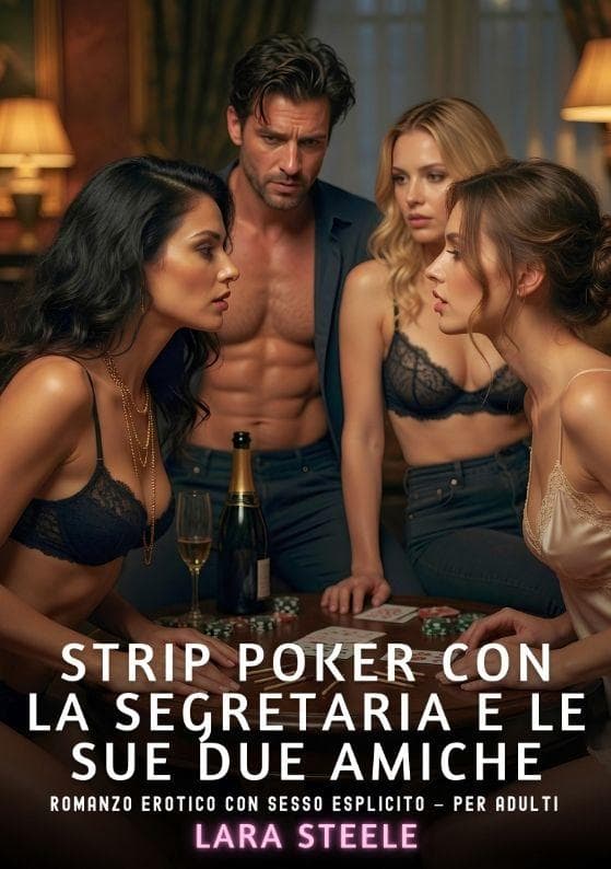 Strip poker con la segretaria e le sue due amiche