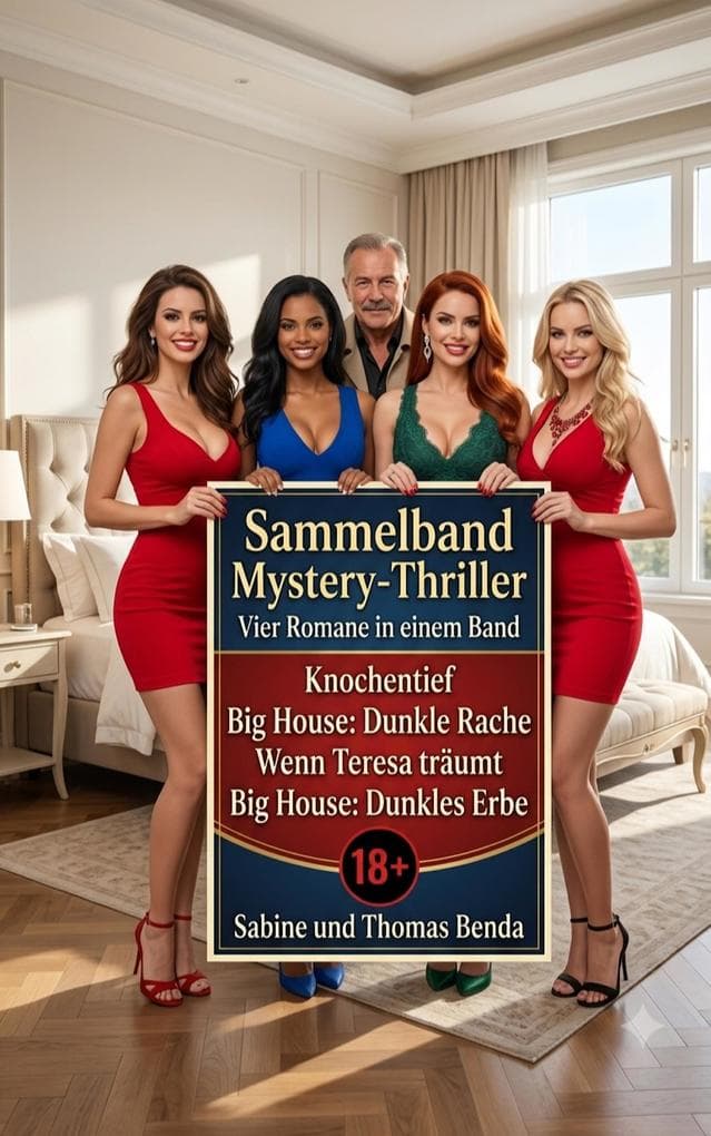 Sammelband Mystery-Thriller - Vier Romane in einem Band