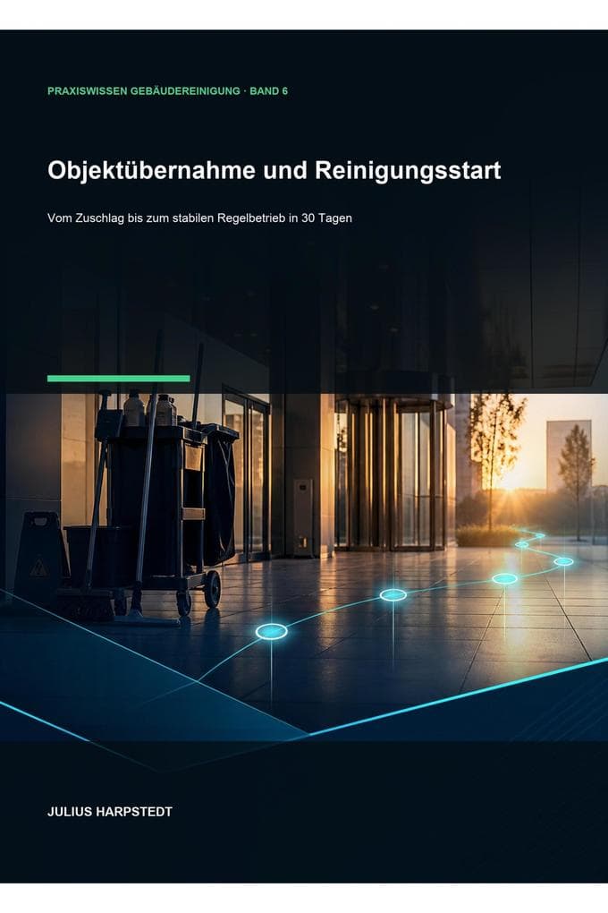 Objektübernahme und Reinigungsstart
