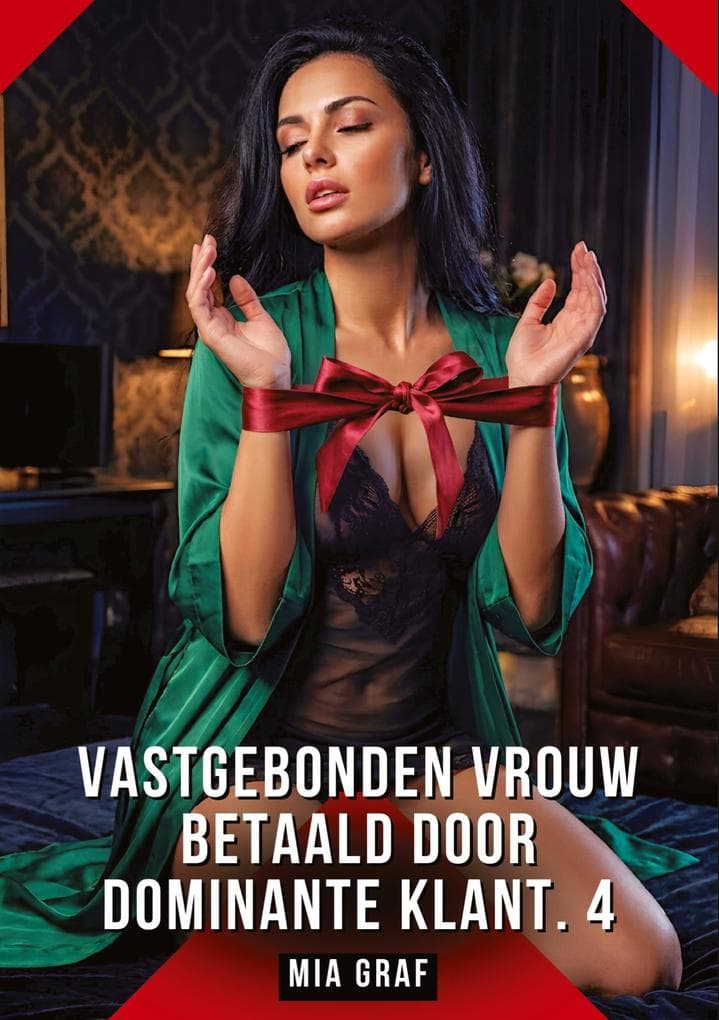 Vastgebonden vrouw betaald door dominante klant. 4