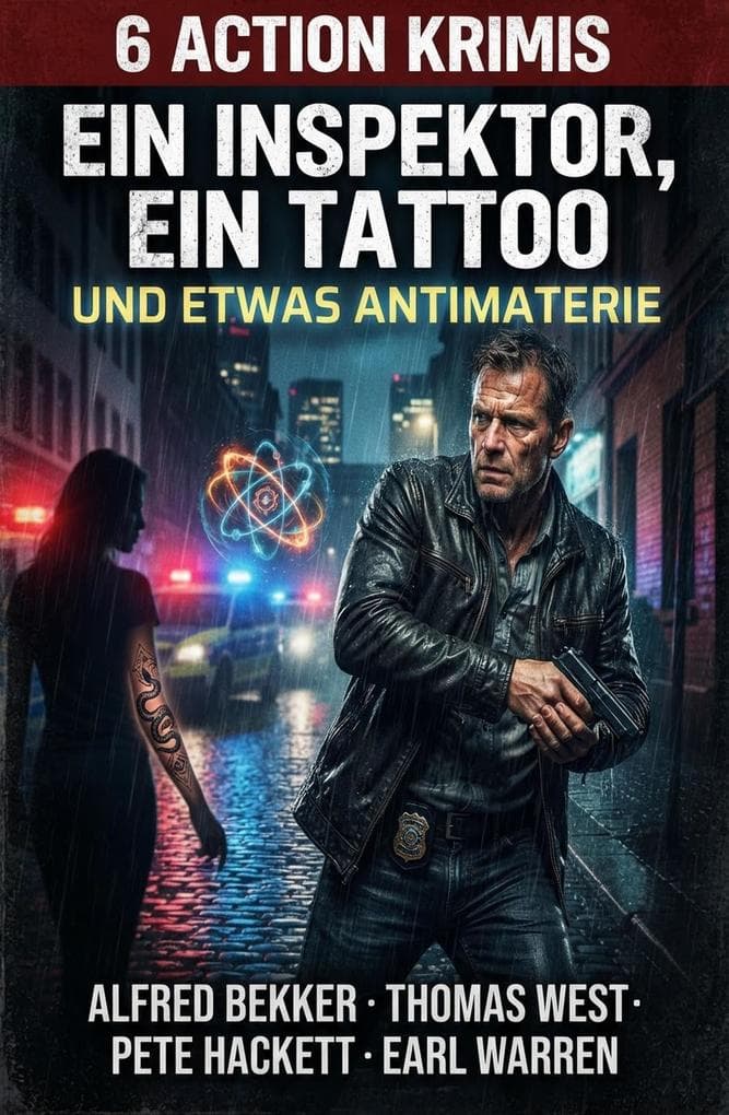 6 Action Krimis: Ein Inspektor, ein Tattoo und etwas Antimaterie
