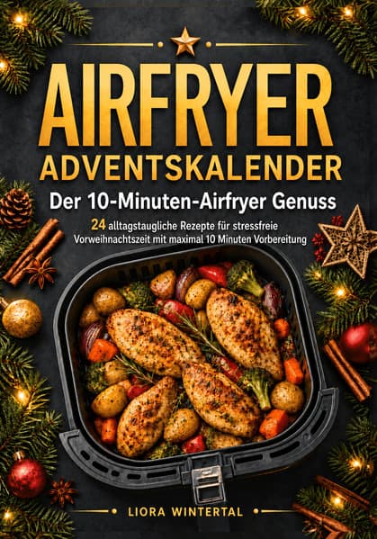Adventskalender - Der 10-Minuten-Airfryer Genuss