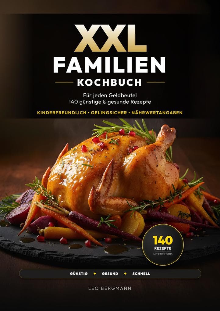 XXL Familienkochbuch für jeden Geldbeutel