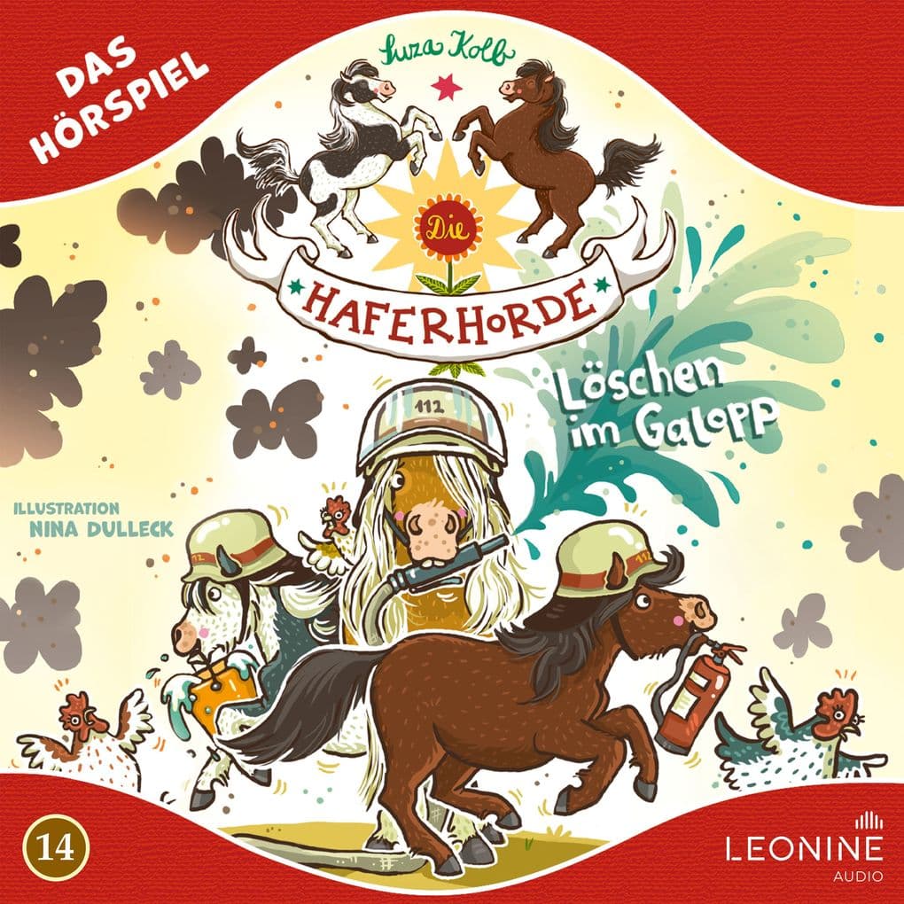 Die Haferhorde - Löschen im Galopp (Hörspiel zu Band 14)