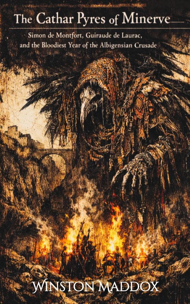 The Cathar Pyres of Minerve: Simon de Montfort, Guiraude de Laurac, and the Bloodiest Year of the Albigensian Crusade