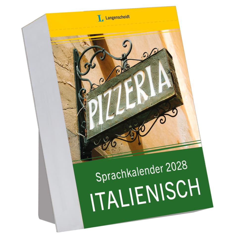Langenscheidt Sprachkalender Italienisch 2028