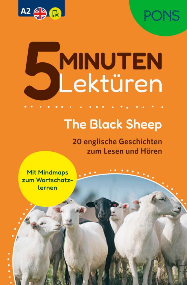 PONS 5-Minuten-Lektüren Englisch A2 - The Black Sheep