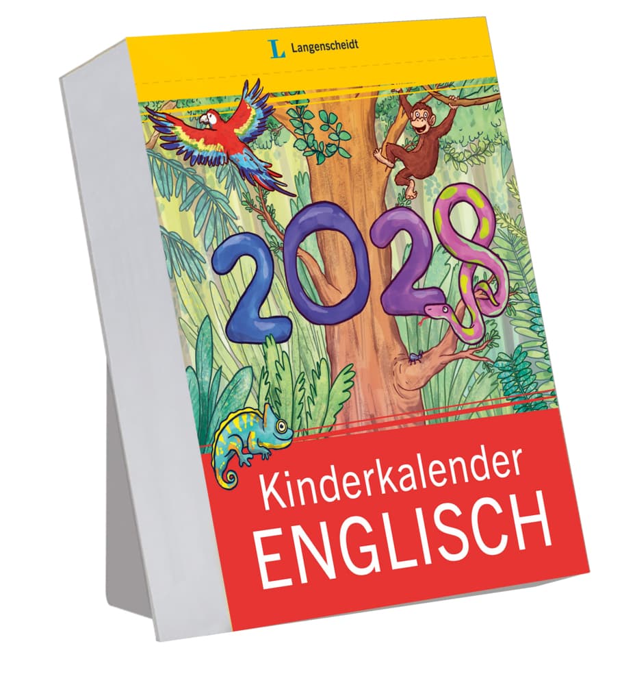 Langenscheidt Kinderkalender Englisch 2028