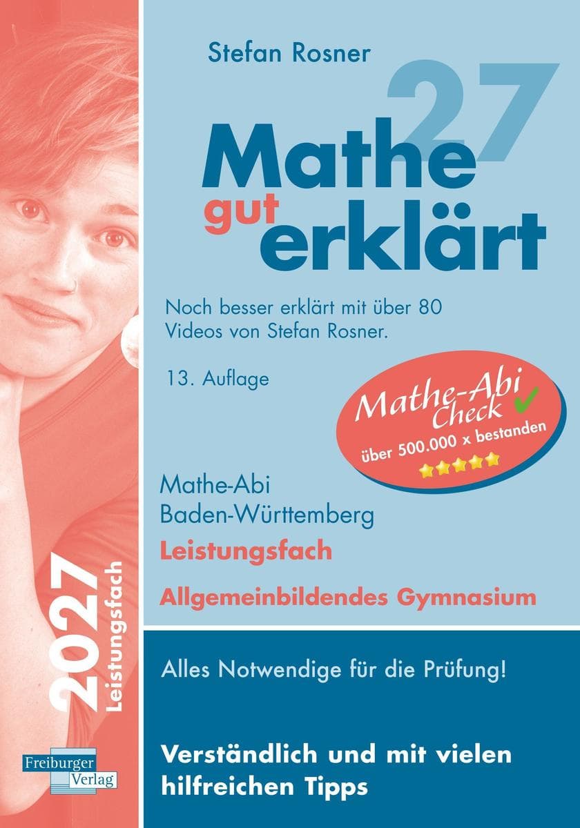 Mathe gut erklärt 2027 Leistungsfach Baden-Württemberg Gymnasium
