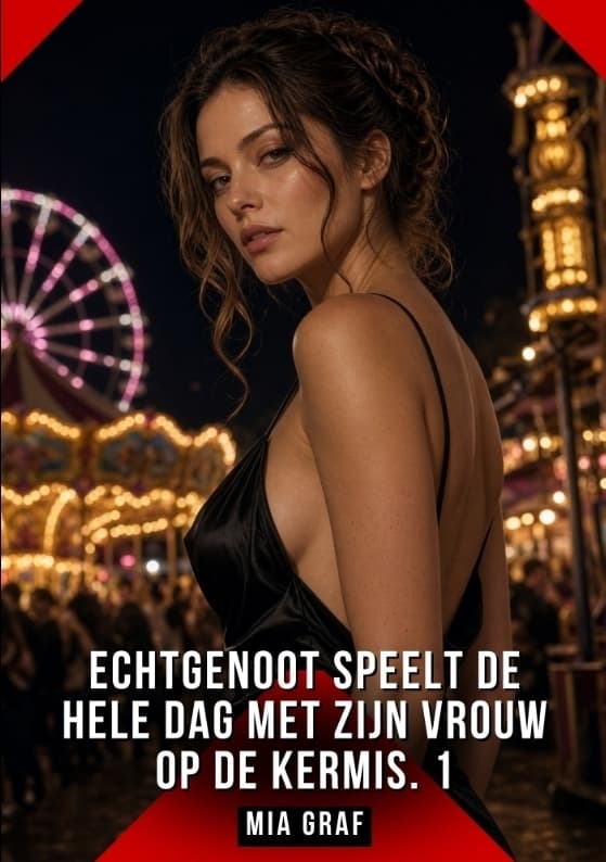 Echtgenoot speelt de hele dag met zijn vrouw op de kermis. 1