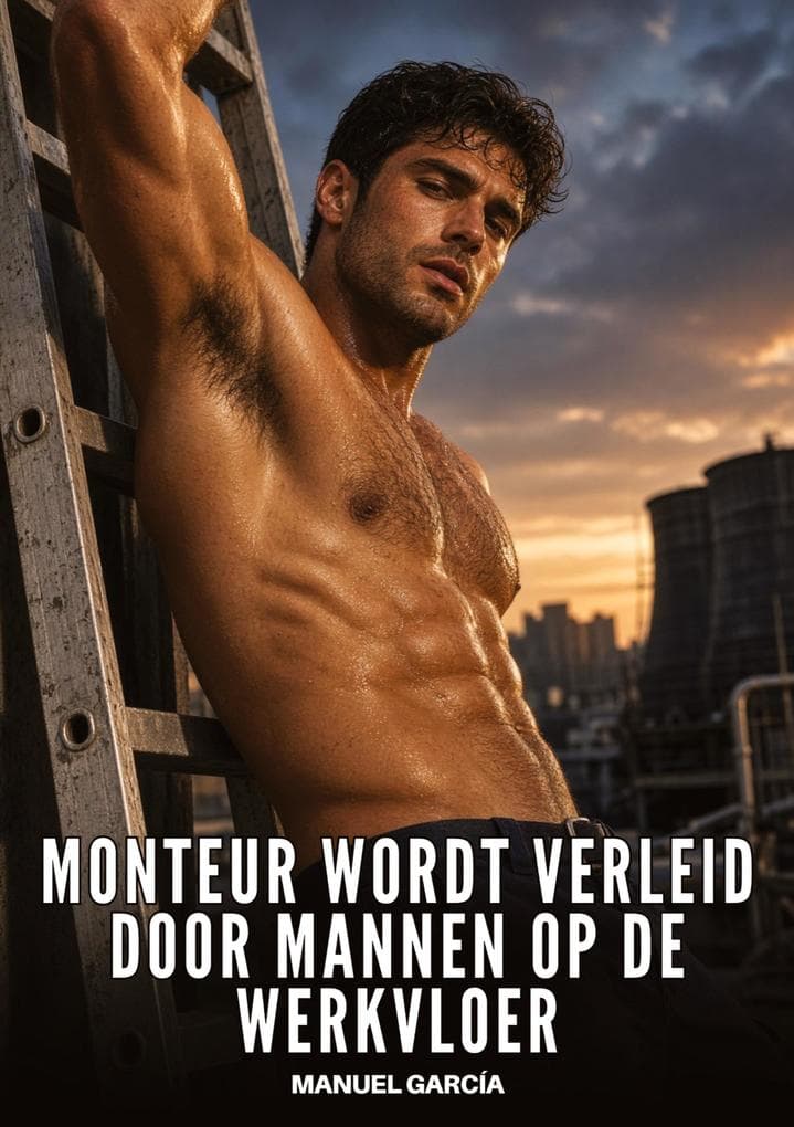 Monteur wordt verleid door mannen op de werkvloer