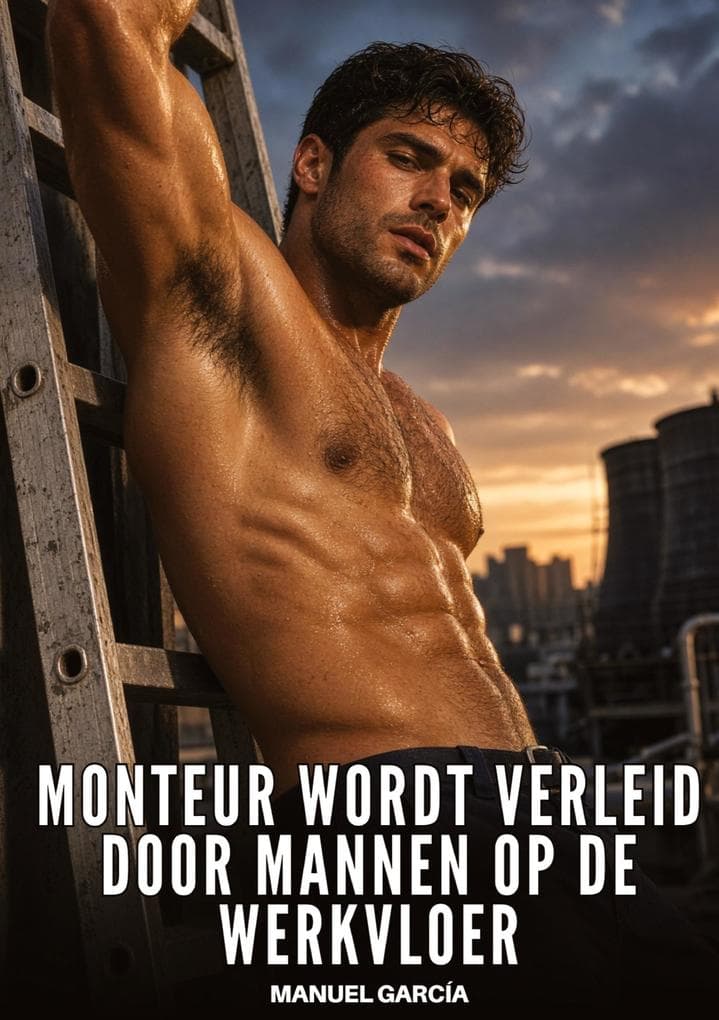 Monteur wordt verleid door mannen op de werkvloer