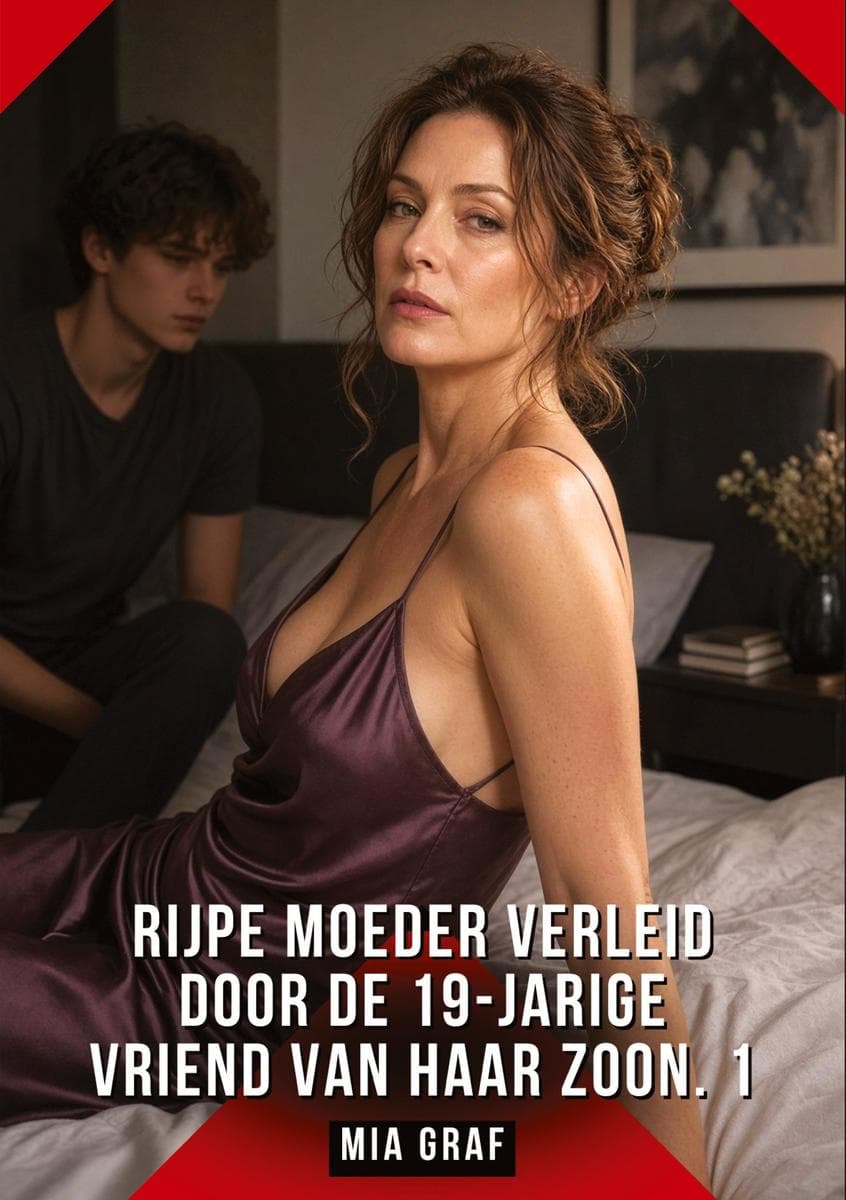 Rijpe moeder verleid door de 19-jarige vriend van haar zoon. 1