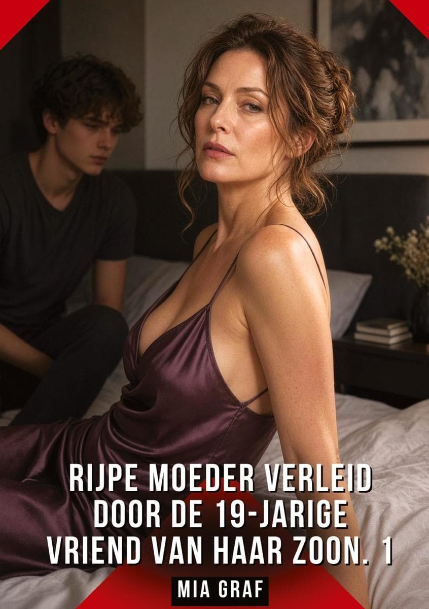Rijpe moeder verleid door de 19-jarige vriend van haar zoon. 1