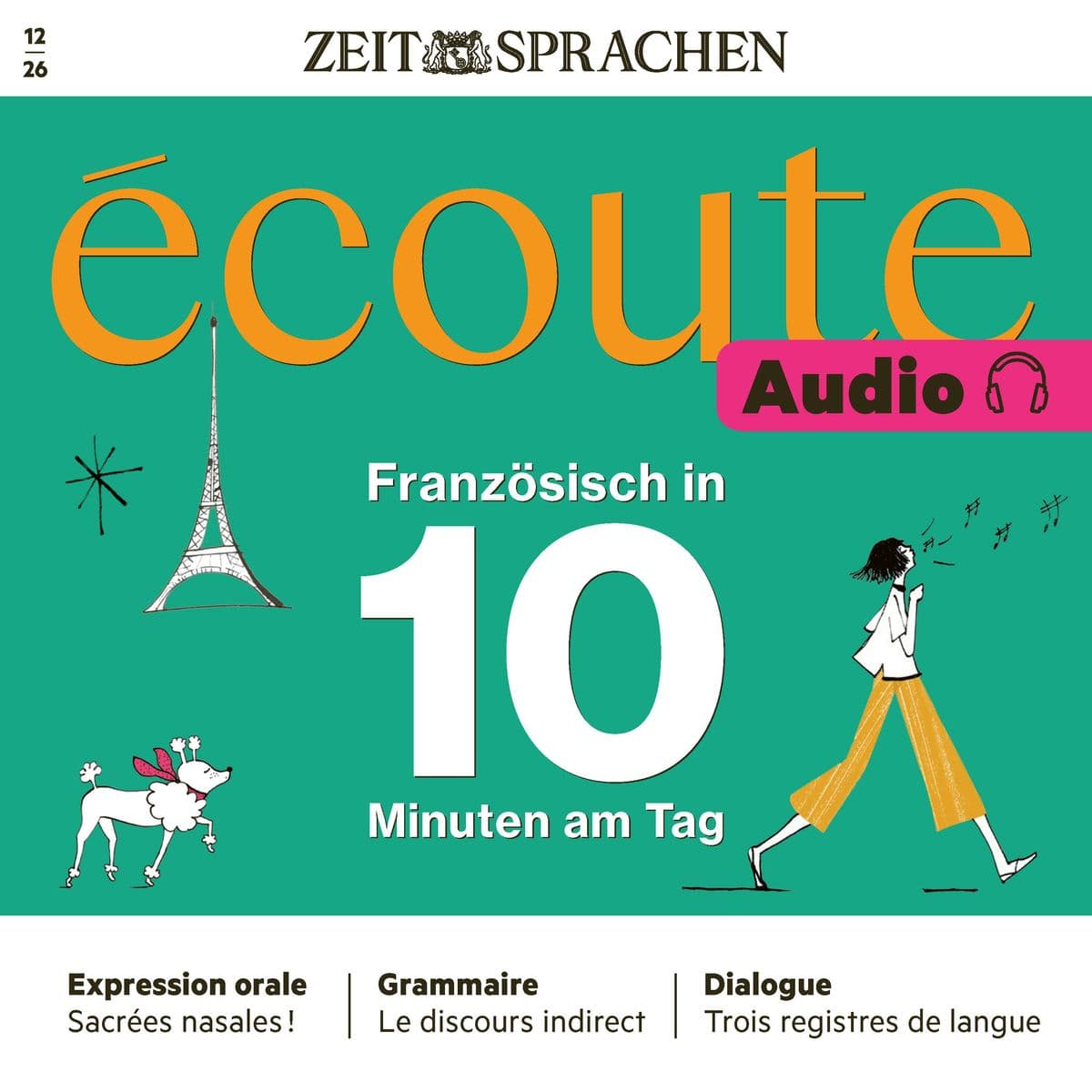 Französisch lernen Audio 10 Minuten Französisch am Tag