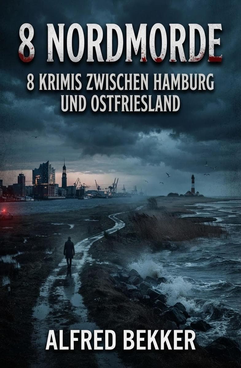 8 Nordmorde: 8 Krimis zwischen Hamburg und Ostfriesland
