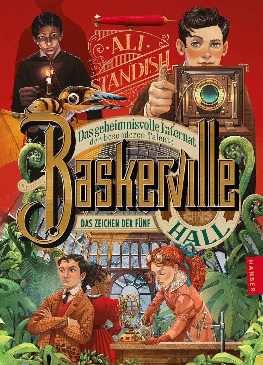 Baskerville Hall - Das geheimnisvolle Internat der besonderen Talente: Das Zeichen der Fünf