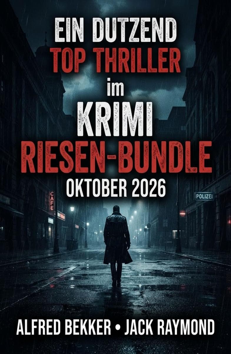 Ein Dutzend Top Thriller im Krimi Riesen-Bundle Oktober 2026