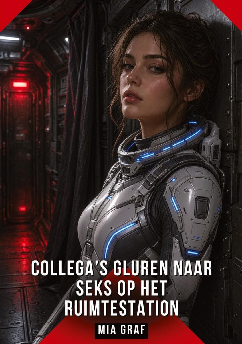 Collega's gluren naar seks op het ruimtestation