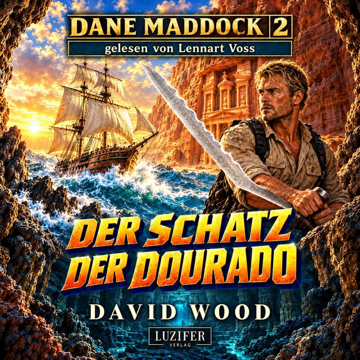 DER SCHATZ DER DOURADO (Dane Maddock 2)