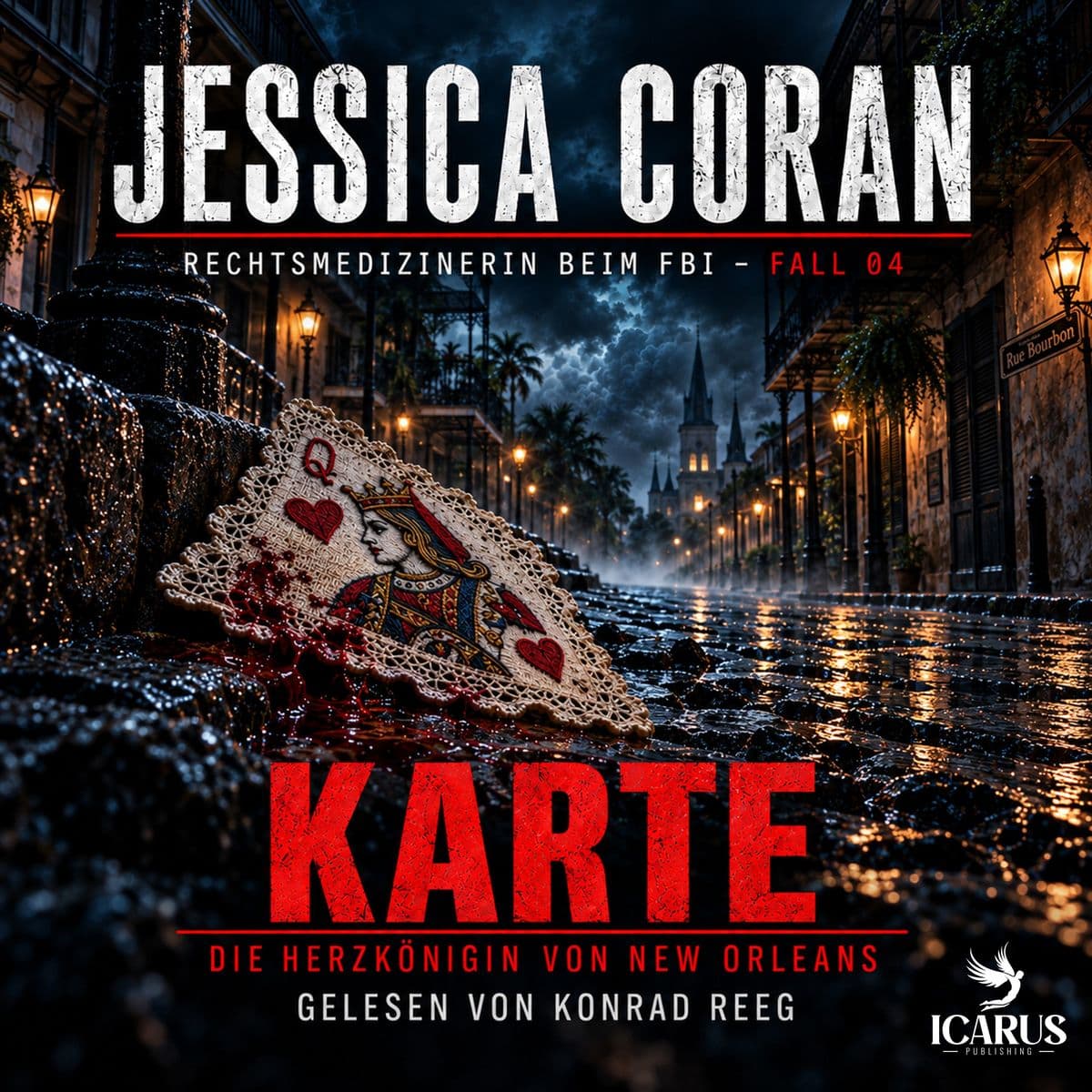 KARTE - Die Herzkönigin von New Orleans (Jessica Coran 4)