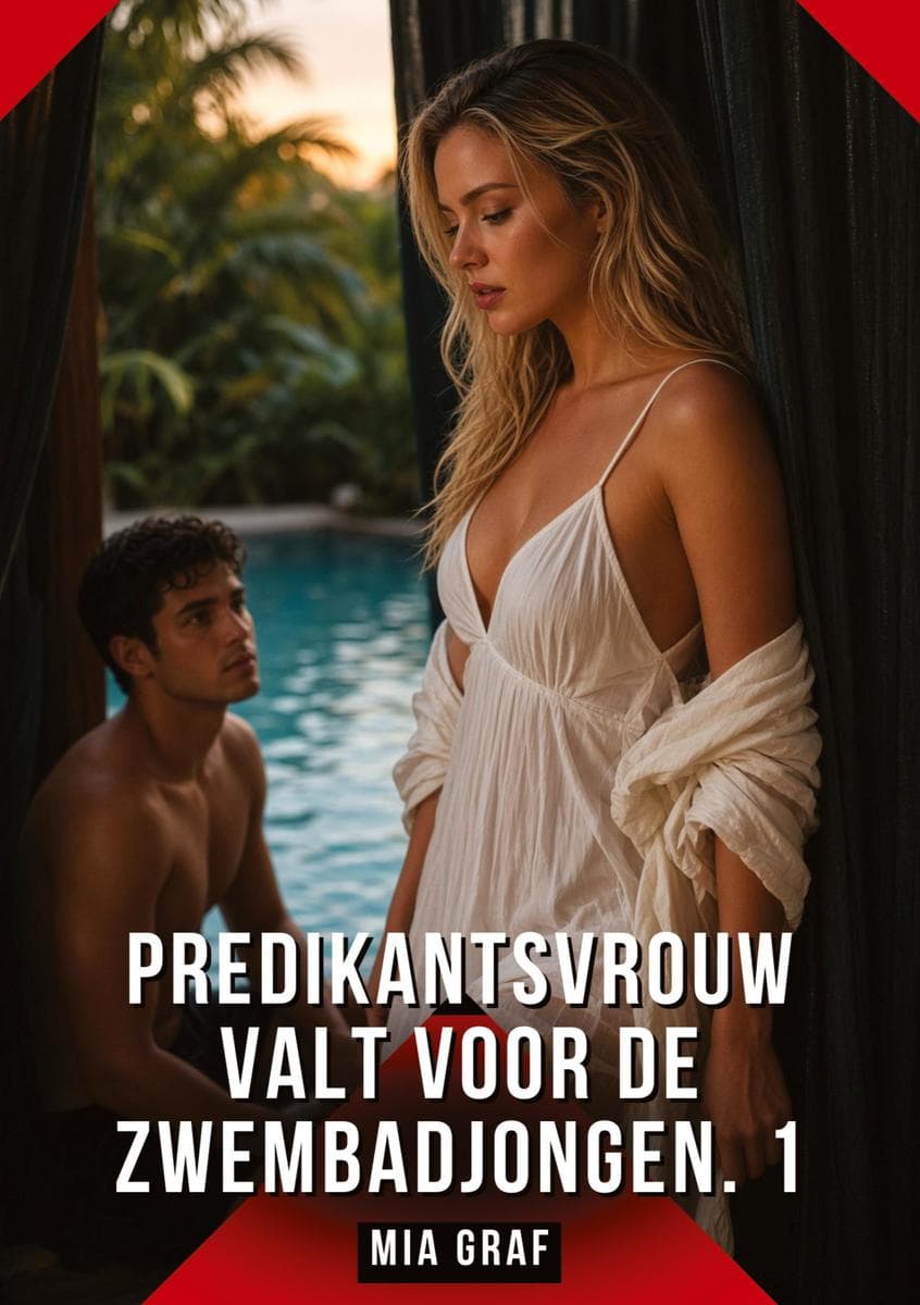 Predikantsvrouw valt voor de zwembadjongen. 1