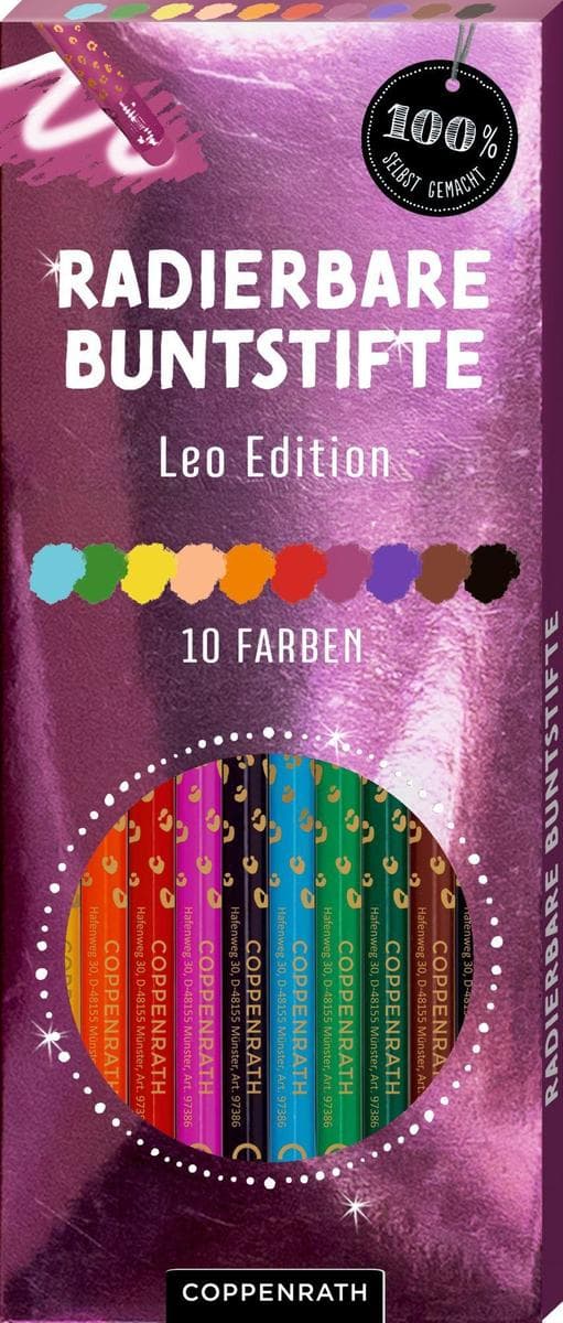 Radierbare Buntstifte
