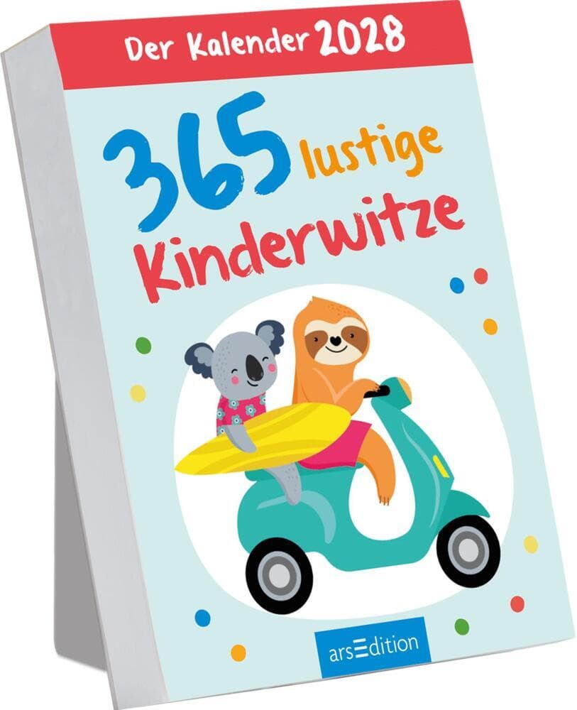 Abreißkalender 365 lustige Kinderwitze 2028