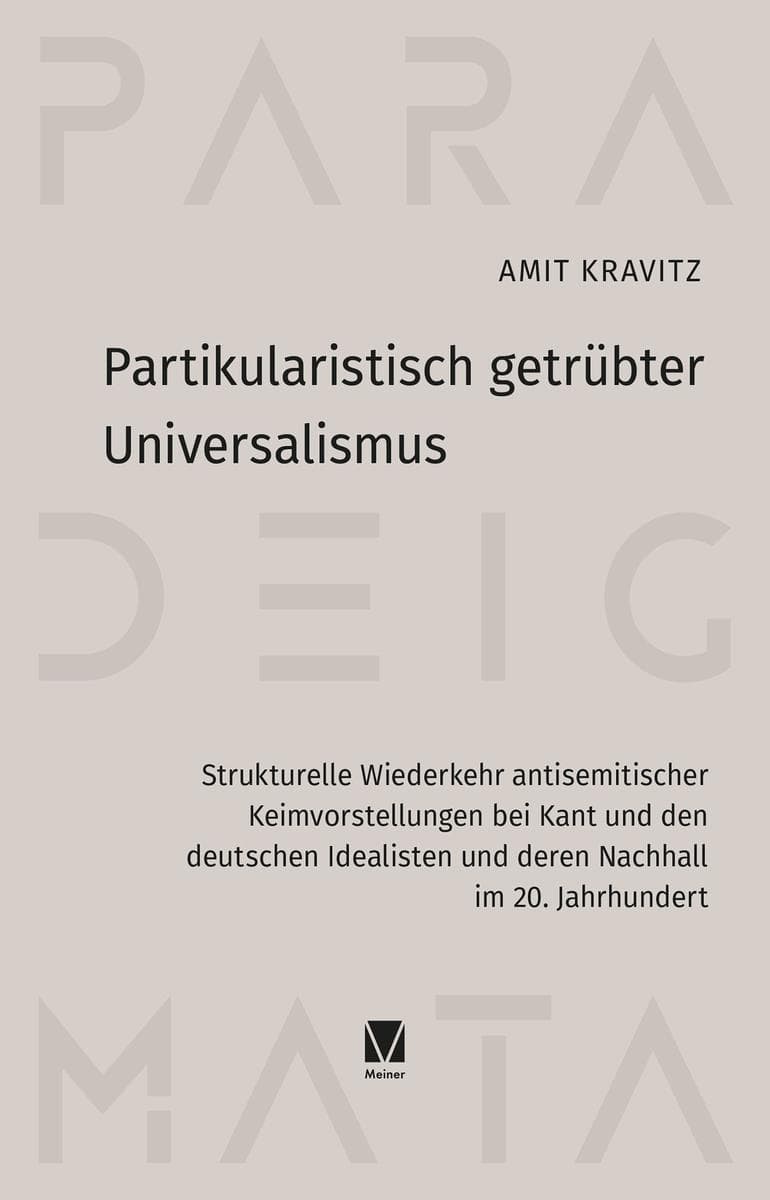 Partikularistisch getrübter Universalismus