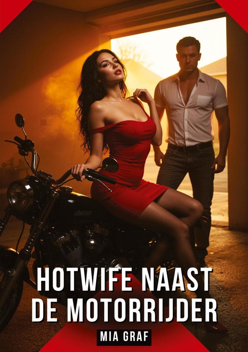 Hotwife Naast De Motorrijder